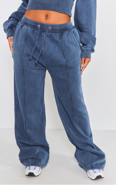 Широкі штани для бігу Shape Blue Sweat Seam Detail