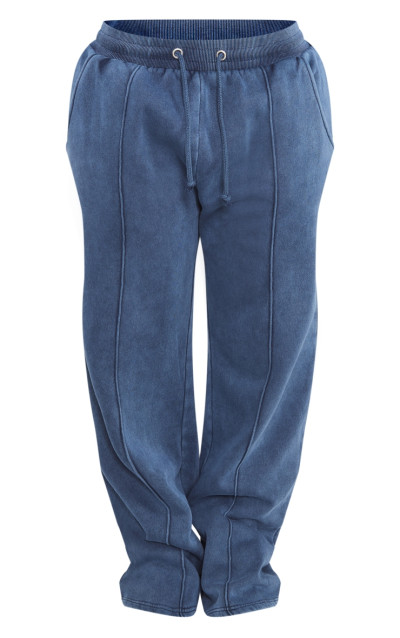 Широкі штани для бігу Shape Blue Sweat Seam Detail