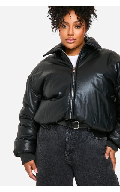 Куртка-бомбер з підкладкою зі штучної шкіри