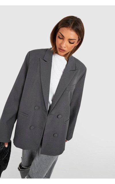 Двобортний блейзер вільного крою