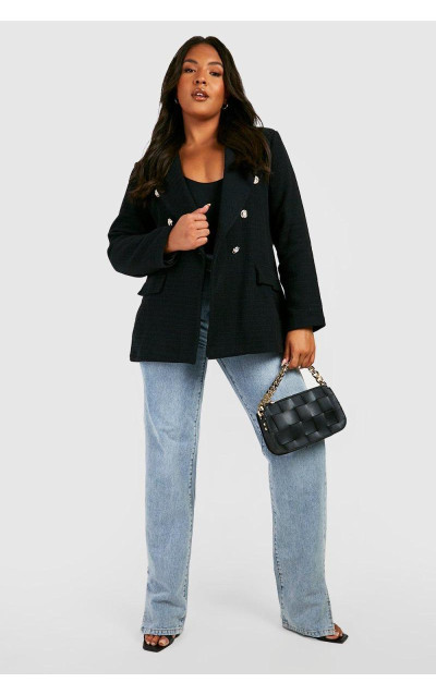 Плюс піджак з букле