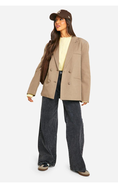 Подвійний грудний розслаблений пристосований блейзер