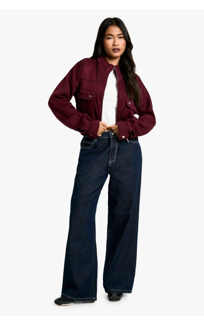 Куртка бомбер з кишенями