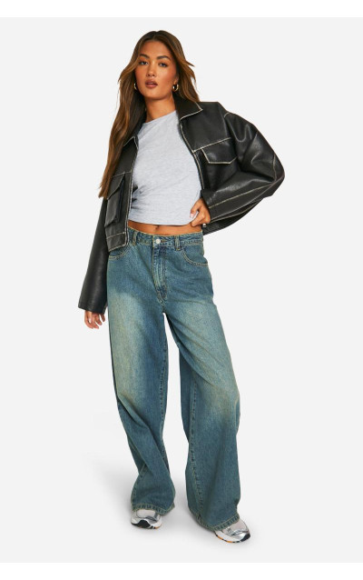 Кроп-жилет танк