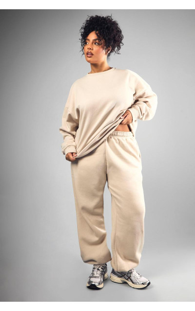 Великі джоггери з вишивкою та манжетами Dsgn Studio Plus