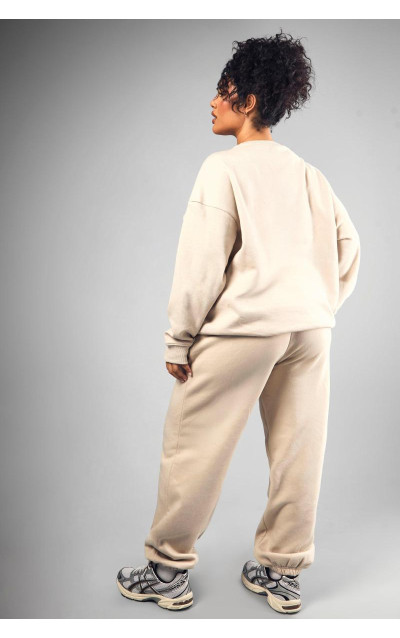 Великі джоггери з вишивкою та манжетами Dsgn Studio Plus