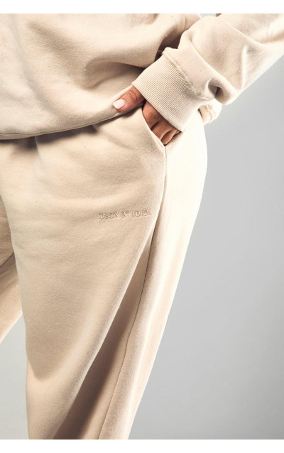 Великі джоггери з вишивкою та манжетами Dsgn Studio Plus