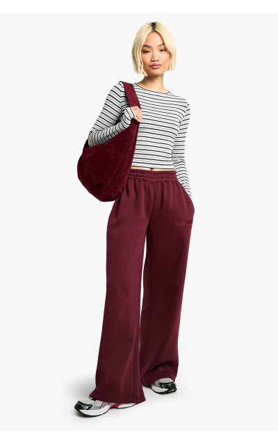 Топ з круглим вирізом і довгим рукавом у смужку