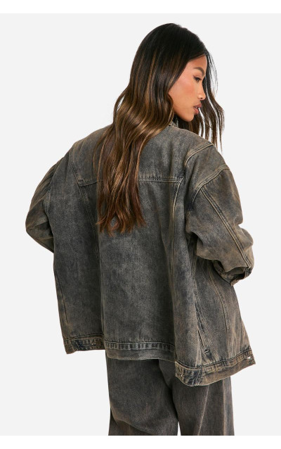 Джинкова джинсова куртка з флісом