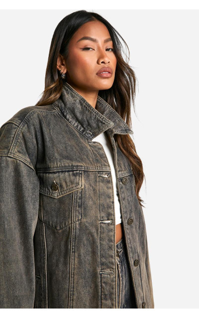 Джинкова джинсова куртка з флісом