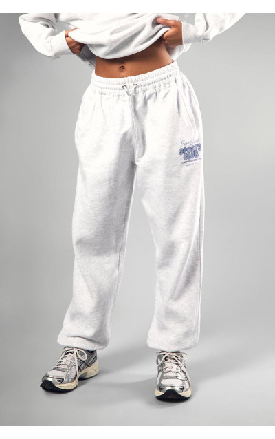 Попелясто-сірий джоггер Dsgn Studio Sports Bubble Slogan