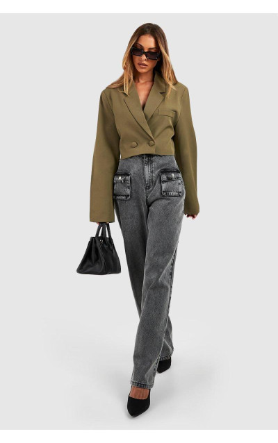 Подвійний бокс -блейк -блейзер