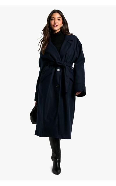 Пальто Marl Wool Look