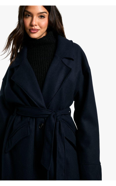 Пальто Marl Wool Look