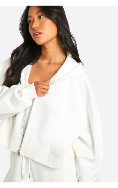 Худі Dsgn Studio з вишивкою на блискавці