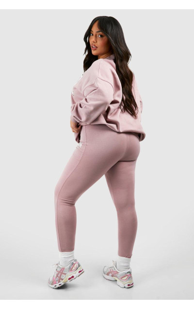 Плюс спортивний костюм Dsgn Studio Slogan Legging