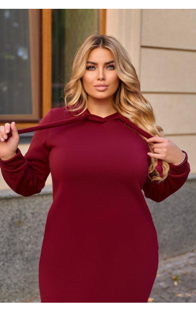 Спортивна сукня з капюшоном 