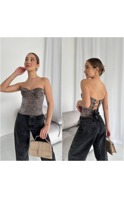 Корсет топ лео 