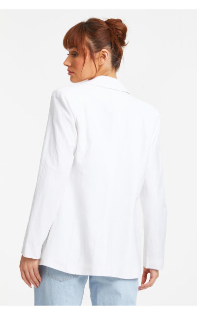 Біла білизна виглядати блейзер