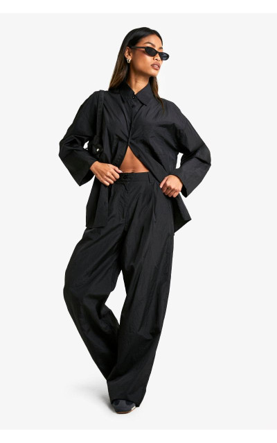 Випадкові штани з широкими ногами