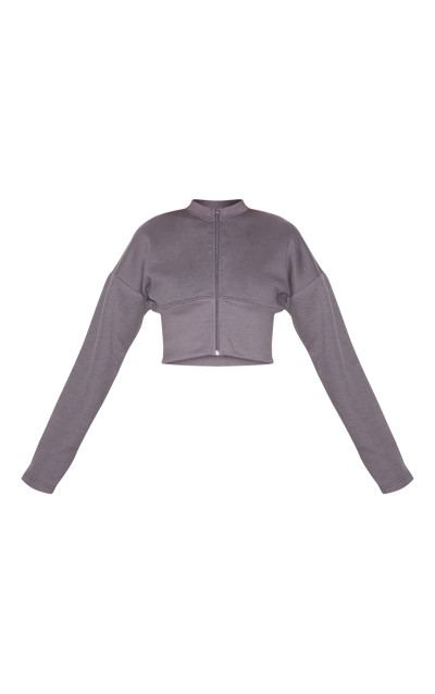 Вугільна екстремальна толстовка з талії